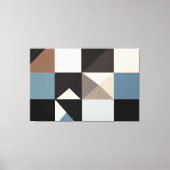 幾何学的エッセンス キャンバスプリント (正面)