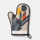 幾何学的エレガンスの色 鍋つかみ (正面)
