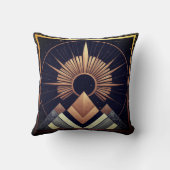 幾何学的エレガンスコットンクッション クッション (裏面)