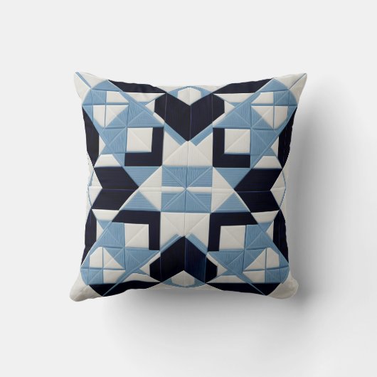 幾何学的エレガンス枕 クッション (裏面)