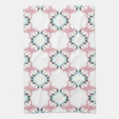 幾何学的オーナメント。 キッチンタオル (縦)