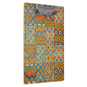 幾何学的カラフルアンティークエジプトグラフィックアート クリップボード (右)