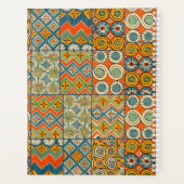 幾何学的カラフルアンティークエジプトグラフィックアート プランナー手帳 (裏面)