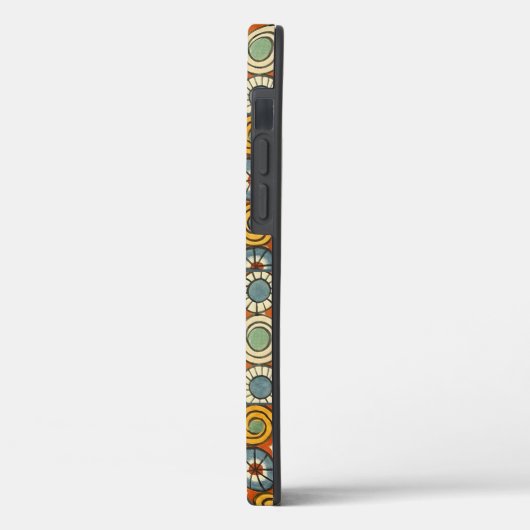 幾何学的カラフルアンティークエジプトグラフィックアート Case-Mate iPhoneケース (裏面 / 左)