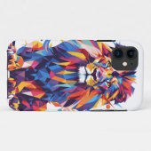 幾何学的カラフルデザイン Case-Mate iPhoneケース (裏面(横))