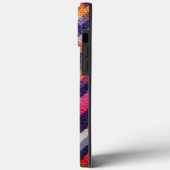 幾何学的カラフルパターン革の外観 Case-Mate iPhoneケース (裏面 / 左)