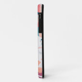 幾何学的カラフル円パターン Case-Mate iPhoneケース (裏面/左)