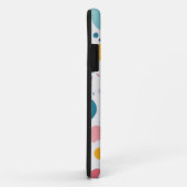 幾何学的カラフル円パターン Case-Mate iPhoneケース (裏面/右)