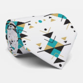 幾何学的カラフル南西部の部族模様 ネクタイ (ロール)