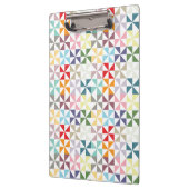 幾何学的カラフル風車 クリップボード (左)