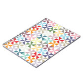 幾何学的カラフル風車 ノートブック (左側)