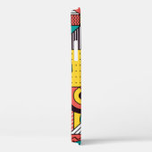 幾何学的カラフル:抽象芸術パターン。 Case-Mate iPhoneケース (裏面 / 右)