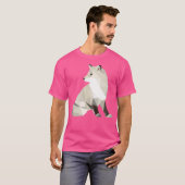 幾何学的キツネ Tシャツ (正面フル)
