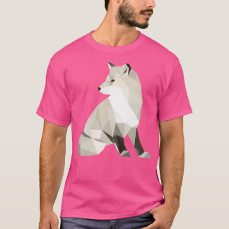 幾何学的キツネ Tシャツ