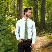 幾何学的クリスマススターデザインタイ ネクタイ