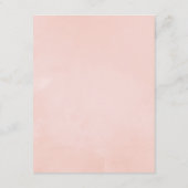 幾何学的グリーンリーゲスト詳細 エンクロージャーカード (裏面)