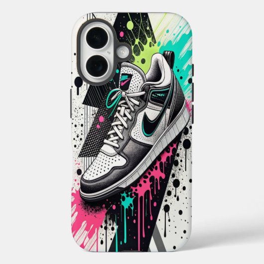 幾何学的コントラスト。 Case-Mate iPhoneケース (裏面)