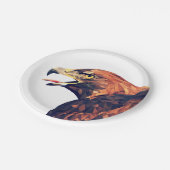 幾何学的ゴールデンイーグル ペーパープレート (アングル)