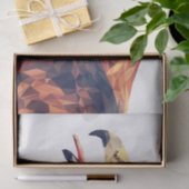 幾何学的ゴールデンイーグル 薄葉紙 (ギフト)