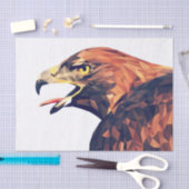 幾何学的ゴールデンイーグル 薄葉紙 (クラフト)