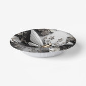 幾何学的ゴールデンハネビーアート ペーパーボウル (傾斜あり)