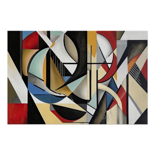 幾何学的シンフォニーパーフェクト調和 ポスター (正面)