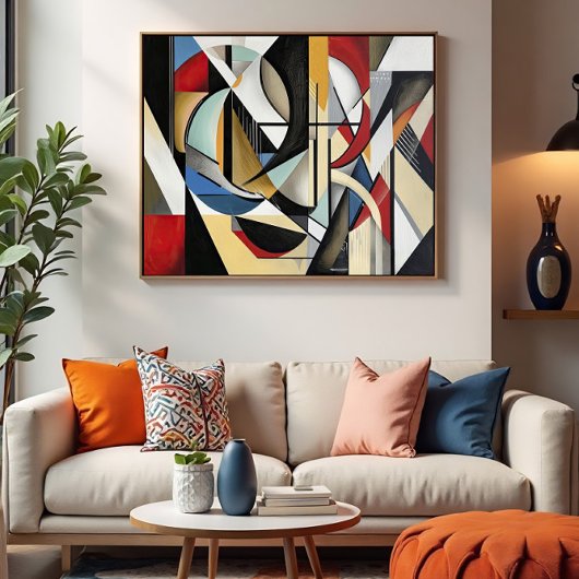 幾何学的シンフォニーパーフェクト調和 ポスター