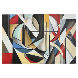 幾何学的シンフォニーパーフェクト調和 メタルプリント