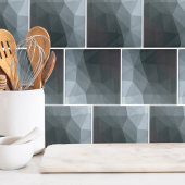 幾何学的シンプル黒グラデーション タイル