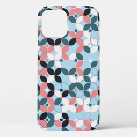 幾何学的シームレスパターン設計幾何学、アブストラック Case-Mate iPhoneケース (裏面)