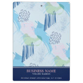 幾何学的シームレスパターン クリップボード (裏面)