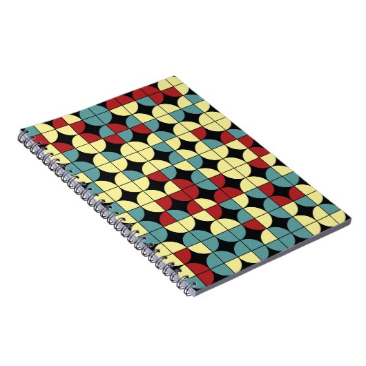 幾何学的シームレスパターン、モダンデザイン。 ノートブック (右側)