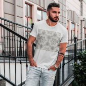 幾何学的シームレスパターンTシャツ Tシャツ