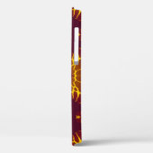 幾何学的シームレスプリントレトロデザイン。幾何学的 Case-Mate iPhoneケース (裏面 / 左)