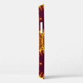 幾何学的シームレスプリントレトロデザイン。幾何学的 Case-Mate iPhoneケース (裏面 / 右)