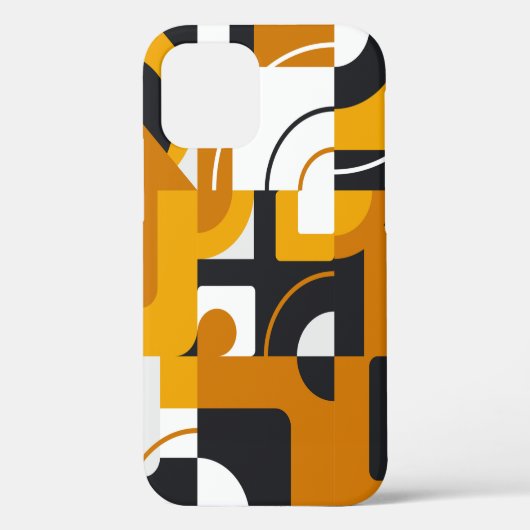 幾何学的シームレスモダンパターン Case-Mate iPhoneケース (裏面)
