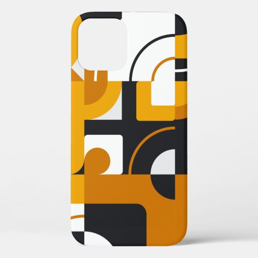 幾何学的シームレスモダンパターン Case-Mate iPhoneケース (裏面)