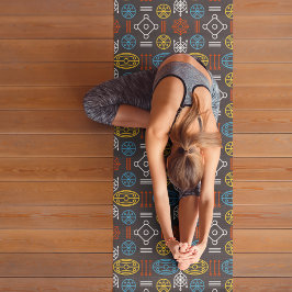 幾何学的スカンジア ヨガマット