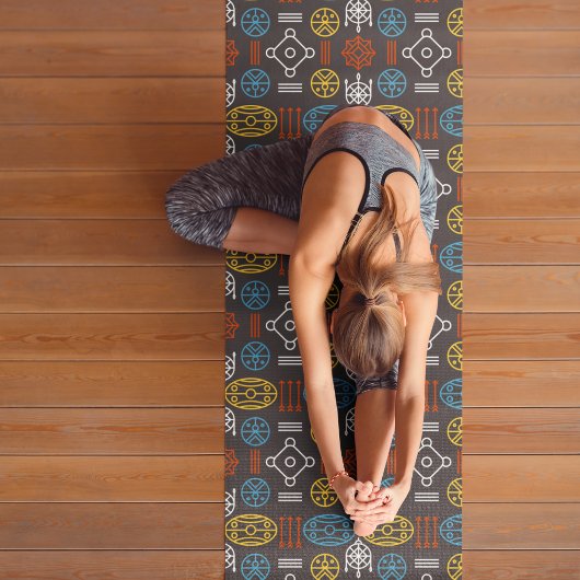 幾何学的スカンジア ヨガマット