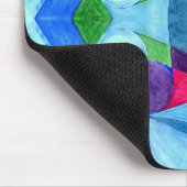 幾何学的スキットルズマウスパッド マウスパッド (コーナー)