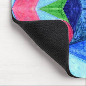 幾何学的スキットルズマウスパッド マウスパッド (コーナー)