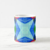 幾何学的スキットルマグ コーヒーマグカップ (中央)