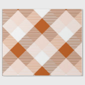 幾何学的スクエア抽象16 ラッピングペーパー (フラット)