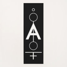 幾何学的スケッチモノグラムの。