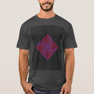 幾何学的スケッチ Tシャツ