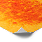 幾何学的スタイリッシュ青と緑のEtincパターンDe ポスター (角)