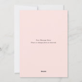 幾何学的スノーフレークモダンおもしろいホリデーフォトカード シーズンカード (裏面)