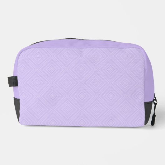 幾何学的ダイヤモンド薄紫及びホワイトネーム化粧料 ドップキット (正面)