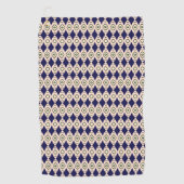 幾何学的ダイヤモンド ゴルフタオル (正面)