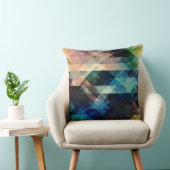 幾何学的テクスチャの色 クッション (椅子)